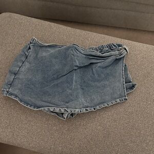 Denim Blue Women's Skort